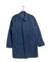 BROOKS BROTHERS（ブルックスブラザーズ）の古着「ステンカラーコート　ロングコート」｜ネイビー