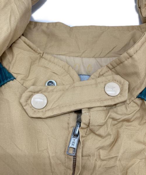 Swing ster（スウィングスター）Swing ster (スウィングスター) 【古着】80’Ｓコーデュロイ切替ジャケット　80年代　USA製 ベージュ サイズ:XXLの古着・服飾アイテム