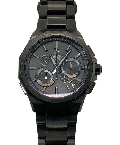 CASIO（カシオ）CASIO (カシオ) BRIEFING (ブリーフィング) クロノグラフ　腕時計　オシアナス　リストウォッチ サイズ:実寸参照の古着・服飾アイテム