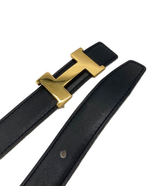 HERMES（エルメス）HERMES (エルメス) Hバックル コンスタンスベルト　	〇Z刻印 ブラウン×ゴールド サイズ:実寸参照の古着・服飾アイテム