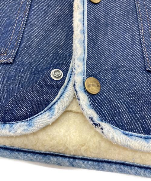 CarHartt（カーハート）CarHartt (カーハート) 【古着】70’Ｓデニムボアベスト　 70年代 プリントタグ ブルー サイズ:Lの古着・服飾アイテム