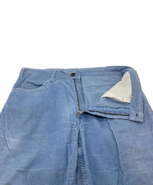 LEVI'S（リーバイス）LEVI'S (リーバイス) 【古着】70’Sコーデュロイフレアパンツ　70年代　ボタン裏54 78年製 タロン42 ブルー サイズ:W32の古着・服飾アイテム