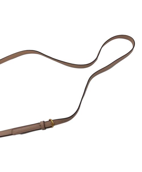 TORY BURCH（トリーバーチ）TORY BURCH (トリーバーチ) ショルダーポーチ スマートフォンケース ロビンソン　ミニバッグ　ショルダーバッグ ピンク サイズ:実寸参照の古着・服飾アイテム