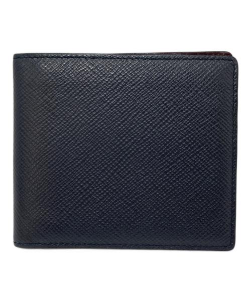SMYTHSON（スマイソン）SMYTHSON (スマイソン) 2つ折り財布　 ブラック サイズ:実寸参照の古着・服飾アイテム