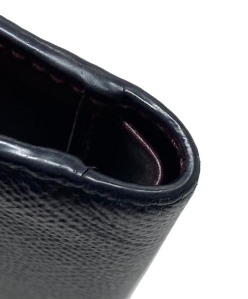 SMYTHSON（スマイソン）SMYTHSON (スマイソン) 2つ折り財布　 ブラック サイズ:実寸参照の古着・服飾アイテム