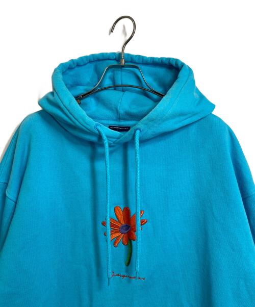 jacquemus（ジャックムス）jacquemus (ジャックムス) ル スウェットシャツ ピスタウン　パーカー　フーディー ブルー サイズ:Lの古着・服飾アイテム
