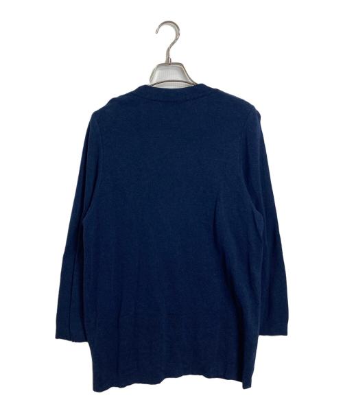 Yves Saint Laurent（イヴサンローラン）Yves Saint Laurent (イヴサンローラン) 金釦カーディガン ネイビー サイズ:Lの古着・服飾アイテム
