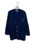 Yves Saint Laurent（イヴサンローラン）の古着「金釦カーディガン」｜ネイビー