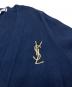 中古・古着 Yves Saint Laurent (イヴサンローラン) 金釦カーディガン ネイビー サイズ:L：8000円