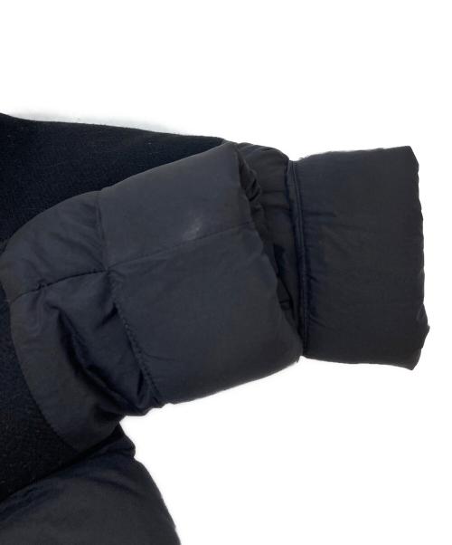 HERNO（ヘルノ）HERNO (ヘルノ) ダウンコート　ウール切替コート ブラック サイズ:40の古着・服飾アイテム