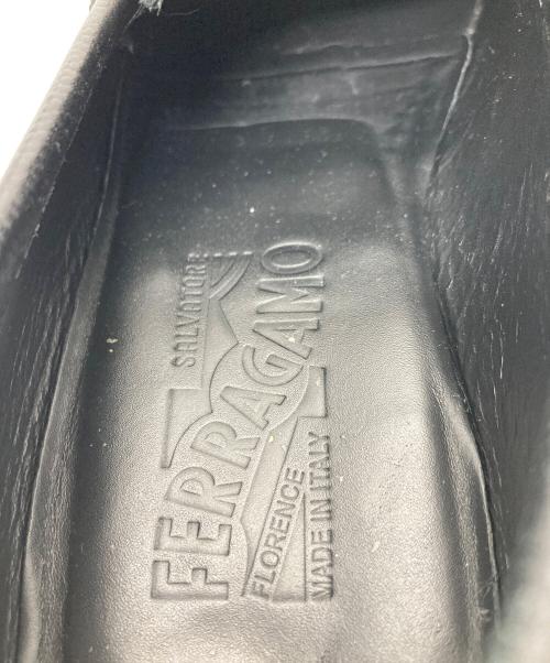 Salvatore Ferragamo（サルヴァトーレ フェラガモ）Salvatore Ferragamo (サルヴァトーレ フェラガモ) ガンチーニビットローファー　ローファー　ビジネスシューズ　イタリア製 ブラック サイズ:UK6 1/2 2Eの古着・服飾アイテム