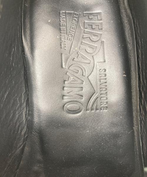 Salvatore Ferragamo（サルヴァトーレ フェラガモ）Salvatore Ferragamo (サルヴァトーレ フェラガモ) ガンチーニビットローファー　ローファー　ビジネスシューズ　イタリア製 ブラック サイズ:UK6 1/2 2Eの古着・服飾アイテム