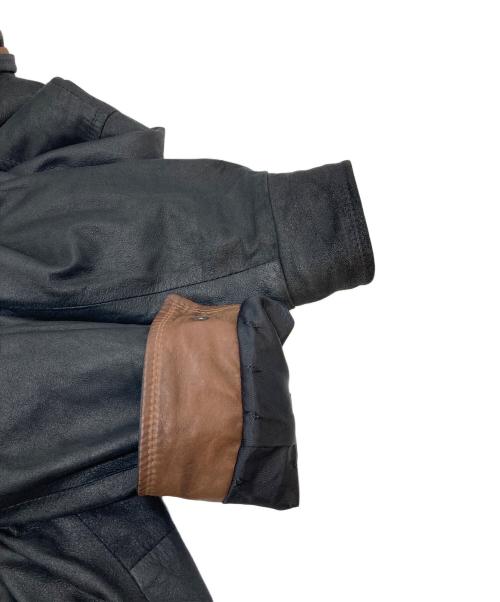 remy（レミ）remy (レミ) レザージャケット　レトロジャケット　USA製 ブラック サイズ:44の古着・服飾アイテム