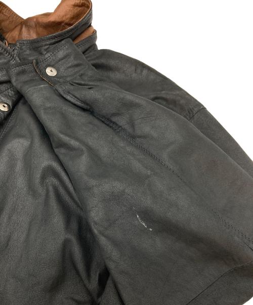 remy（レミ）remy (レミ) レザージャケット　レトロジャケット　USA製 ブラック サイズ:44の古着・服飾アイテム