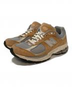 NEW BALANCEニューバランス）の古着「ローカットスニーカー」｜グレー×オレンジ