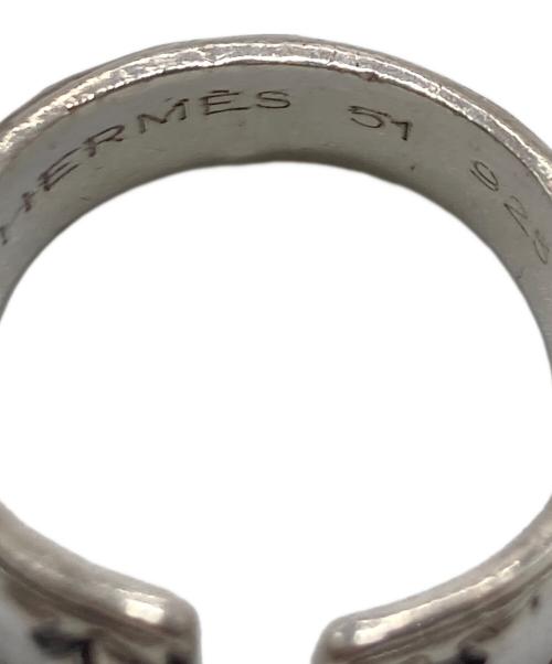 HERMES（エルメス）HERMES (エルメス) メキシコリング　SILVER925 シルバー サイズ:10号の古着・服飾アイテム