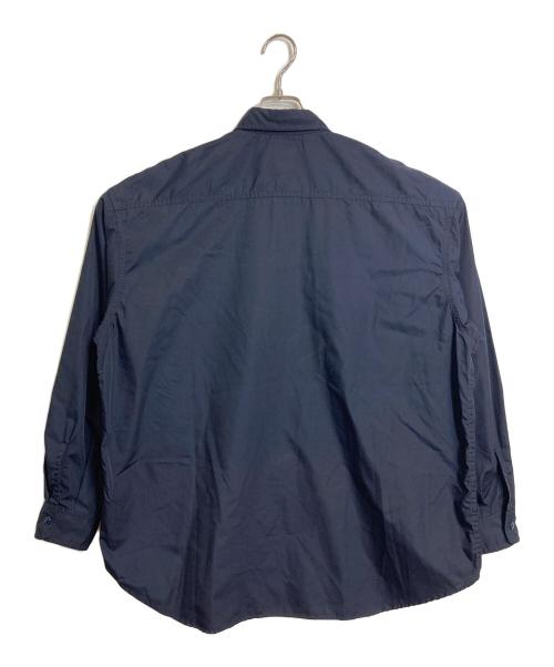 ORCIVAL（オーシバル）ORCIVAL (オーシバル) TCブロード C.P.O.シャツ　長袖シャツ　日本製 ネイビー サイズ:5の古着・服飾アイテム