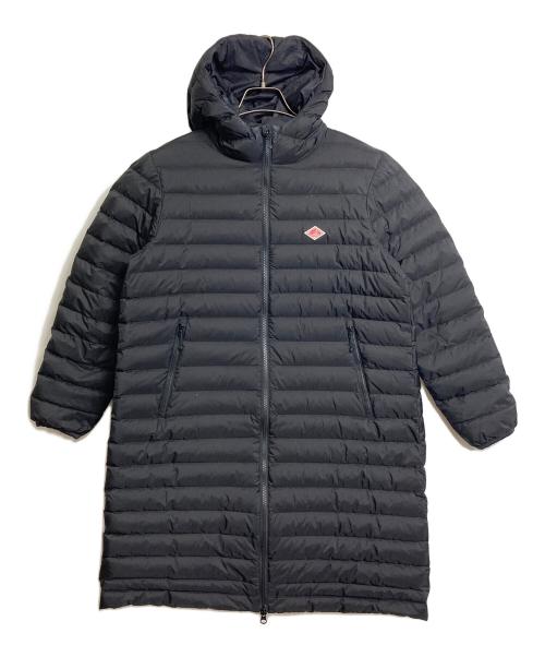 DANTON（ダントン）DANTON (ダントン) ダウンコート MIDDLE DOWN ロングコート　ダブルジップ ブラック サイズ:36の古着・服飾アイテム
