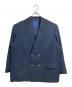 Gymphlex（ジムフレックス）の古着「ダブルブレストブレザー　アウター　ライトアウター」｜ネイビー