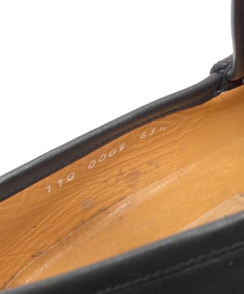 GUCCI（グッチ）GUCCI (グッチ) 【OLD】60’S～70’S シェリーラインビットローファー　ローファー　イタリア製　60~70年代 ブラック サイズ:43 1/2の古着・服飾アイテム