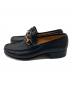 GUCCI (グッチ) 【OLD】60’S～70’S シェリーラインビットローファー　ローファー　イタリア製　60~70年代 ブラック サイズ:43 1/2：20000円