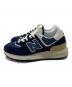 NEW BALANCE (ニューバランス) スニーカー ネイビー サイズ:US5.5  UK5：7000円