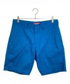 SUPREMEシュプリーム）の古着「ワークショーツ　ハーフパンチ」｜ブルー