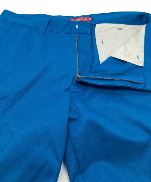 SUPREME（シュプリーム）SUPREME (シュプリーム) ワークショーツ　ハーフパンチ ブルー サイズ:32の古着・服飾アイテム