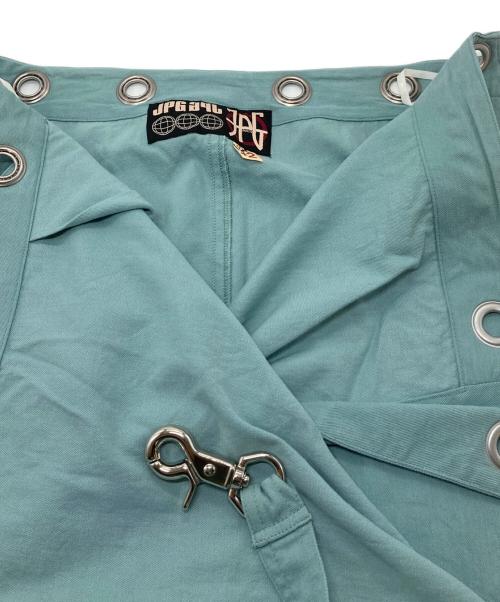 JPG JEANS（ジェーピージージーンズ）JPG JEANS (ジェーピージージーンズ) ラップスカート　巻きスカート　デザインスカート　ロングスカート　日本製 ブルー サイズ:42の古着・服飾アイテム