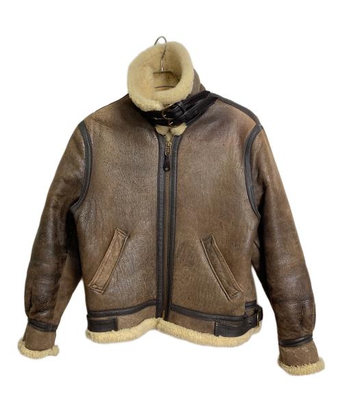SCHOTT BROS.（ショット）SCHOTT BROS. (ショットブロス) B-3フライトジャケット　アウター　USA製 ブラウン サイズ:40の古着・服飾アイテム