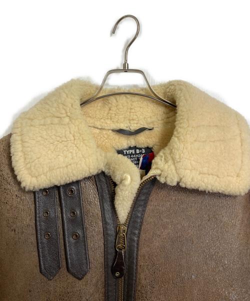 SCHOTT BROS.（ショット）SCHOTT BROS. (ショットブロス) B-3フライトジャケット　アウター　USA製 ブラウン サイズ:40の古着・服飾アイテム