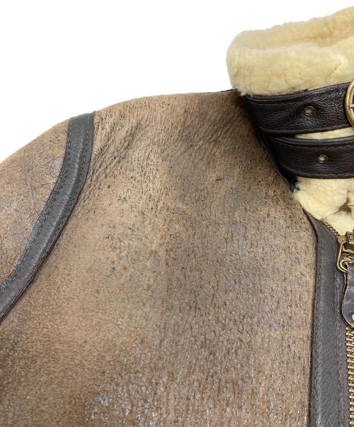SCHOTT BROS.（ショット）SCHOTT BROS. (ショットブロス) B-3フライトジャケット　アウター　USA製 ブラウン サイズ:40の古着・服飾アイテム