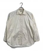 ENCOMINGインカミング）の古着「CLASSIC LONG SLEEVE SHIRT  クラシックロングスリーブシャツ  長袖シャツ　日本製」｜アイボリー