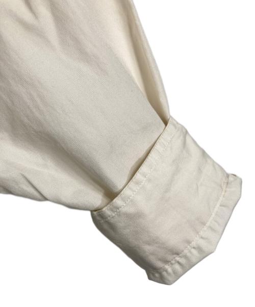 ENCOMING（インカミング）ENCOMING (インカミング) CLASSIC LONG SLEEVE SHIRT  クラシックロングスリーブシャツ  長袖シャツ　日本製 アイボリー サイズ:Sの古着・服飾アイテム