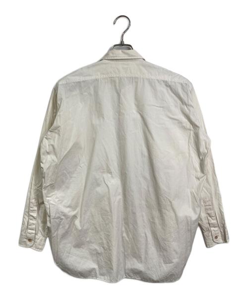 ENCOMING（インカミング）ENCOMING (インカミング) CLASSIC LONG SLEEVE SHIRT  クラシックロングスリーブシャツ  長袖シャツ　日本製 アイボリー サイズ:Sの古着・服飾アイテム