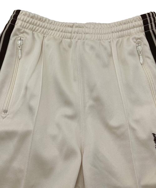 Needles（ニードルズ）Needles (ニードルズ) トラックパンツ　ジャージ　サイドラインパンツ　日本製 アイボリー×ブラウン サイズ:XSの古着・服飾アイテム