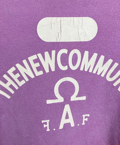 FAF（エフエーエフ）FAF (エフエーエフ) College Crewneck Sweat Shirts  カレッジクルーネックスウェットシャツ　スウェット　日本製 ピンク サイズ:2の古着・服飾アイテム