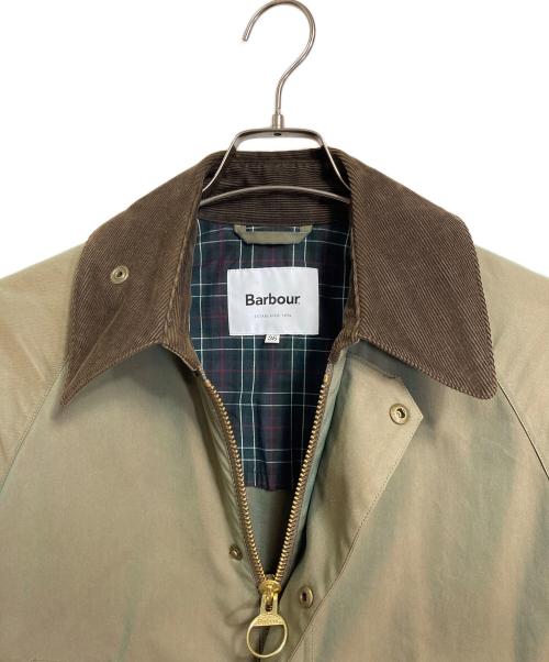 Barbour（バブアー）Barbour (バブアー) BEAMS F (ビームスエフ) BEDALE CLASSIC FIT シャンブレー ジャケット　BEAMS F別注 タマムシ オリーブ サイズ:36の古着・服飾アイテム