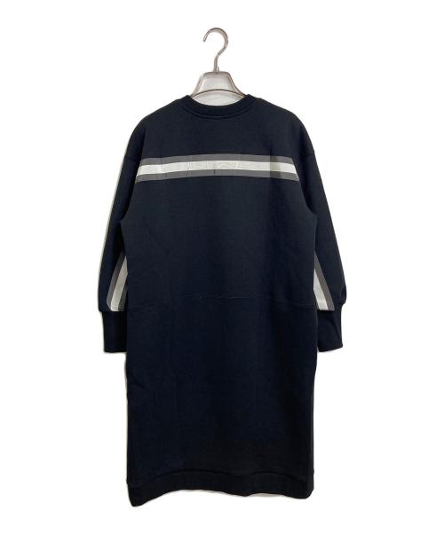 BLUE FRONCE（ブルーフォンセ）BLUE FRONCE (ブルーフォンセ) ロングコート　ノーカラーコート ブラック サイズ:38の古着・服飾アイテム