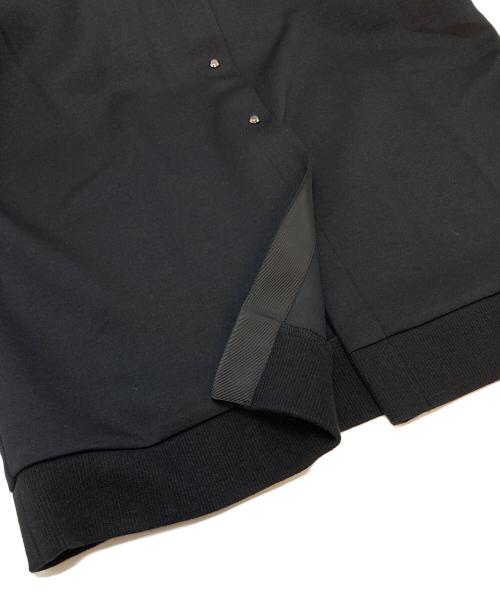 BLUE FRONCE（ブルーフォンセ）BLUE FRONCE (ブルーフォンセ) ロングコート　ノーカラーコート ブラック サイズ:38の古着・服飾アイテム