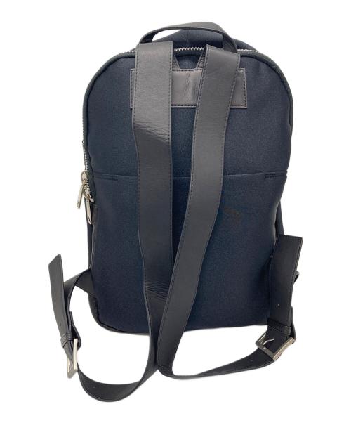 kawa-kawa（カワカワ）kawa-kawa (カワカワ) ear PAPILLONNER (イアパピヨネ) ハトメWETリュック　リュック　スマホショルダー ブラック サイズ:実寸参照の古着・服飾アイテム