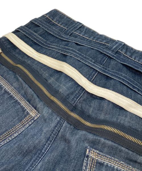 MARITHE+FRANCOIS GIRBAUD（マリテフランソワジルボー）MARITHE+FRANCOIS GIRBAUD (マリテフランソワジルボー) 【古着】デニムパンツ　Y2K インディゴ サイズ:34の古着・服飾アイテム