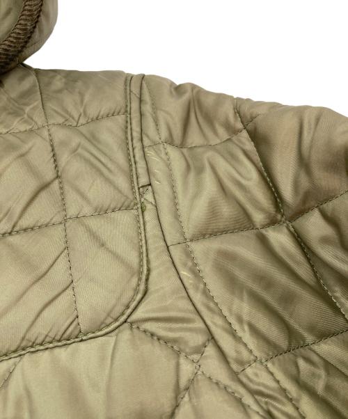 LAVENHAM（ラベンハム）LAVENHAM (ラベンハム) キルティングコート　フードコート　 オリーブ サイズ:38の古着・服飾アイテム