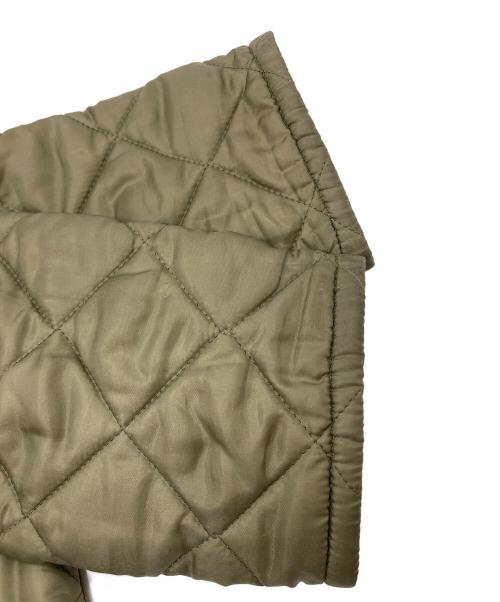 LAVENHAM（ラベンハム）LAVENHAM (ラベンハム) キルティングコート　フードコート　 オリーブ サイズ:38の古着・服飾アイテム