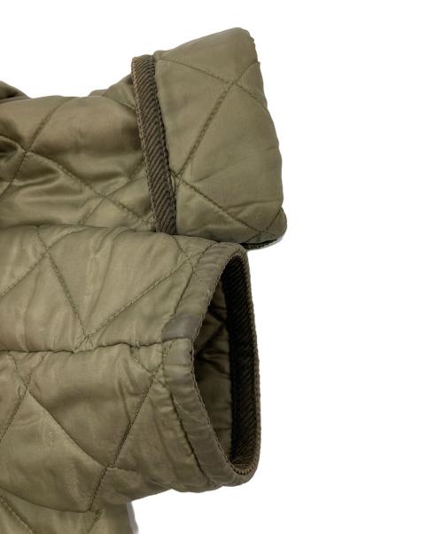 LAVENHAM（ラベンハム）LAVENHAM (ラベンハム) キルティングコート　フードコート　 オリーブ サイズ:38の古着・服飾アイテム