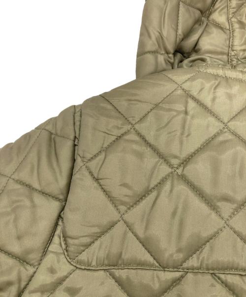 LAVENHAM（ラベンハム）LAVENHAM (ラベンハム) キルティングコート　フードコート　 オリーブ サイズ:38の古着・服飾アイテム