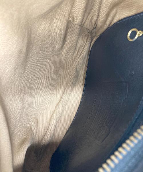 COACH（コーチ）COACH (コーチ) パンチングレザーワンショルダーバッグ　ハンドバッグ　ミニミニバッグ　USA製　 ブラック サイズ:実寸参照の古着・服飾アイテム