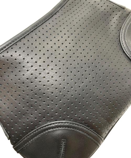 COACH（コーチ）COACH (コーチ) パンチングレザーワンショルダーバッグ　ハンドバッグ　ミニミニバッグ　USA製　 ブラック サイズ:実寸参照の古着・服飾アイテム