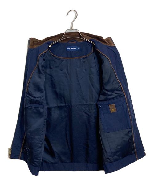 POLO RALPH LAUREN（ポロ・ラルフローレン）POLO RALPH LAUREN (ポロ・ラルフローレン) 【古着】　90’Sキルティングベスト　90年代 ナイガイ代理店 ネイビー サイズ:Lの古着・服飾アイテム