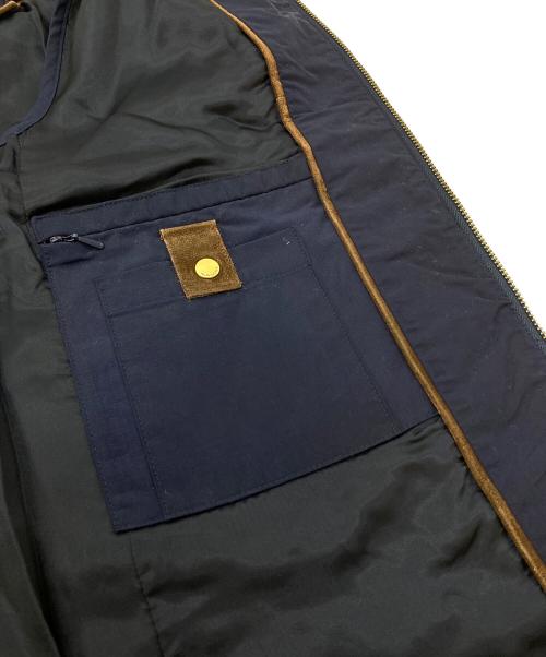 POLO RALPH LAUREN（ポロ・ラルフローレン）POLO RALPH LAUREN (ポロ・ラルフローレン) 【古着】　90’Sキルティングベスト　90年代 ナイガイ代理店 ネイビー サイズ:Lの古着・服飾アイテム